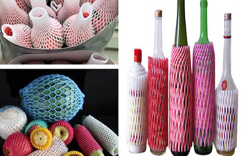 Rete in schiuma di polietilene